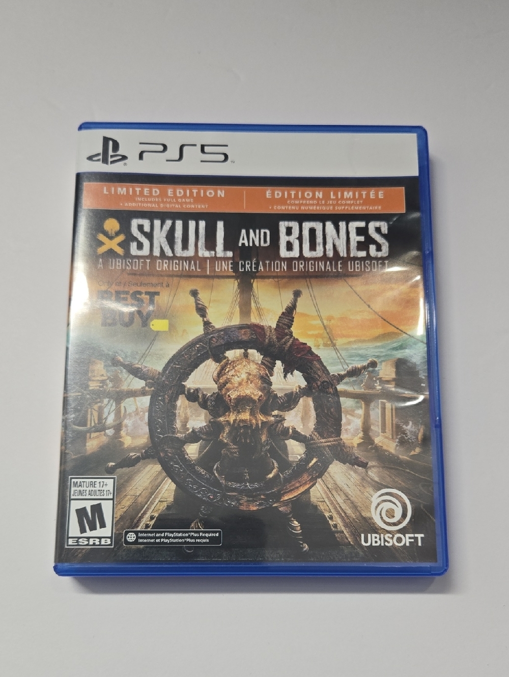 PS5 Skull and Bones Limited Edition - Blue Case